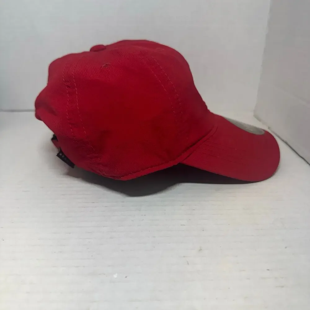 Michael Jordan Youth Hat Adjustable Snapback Red Black Embroidered Jumpman Logo